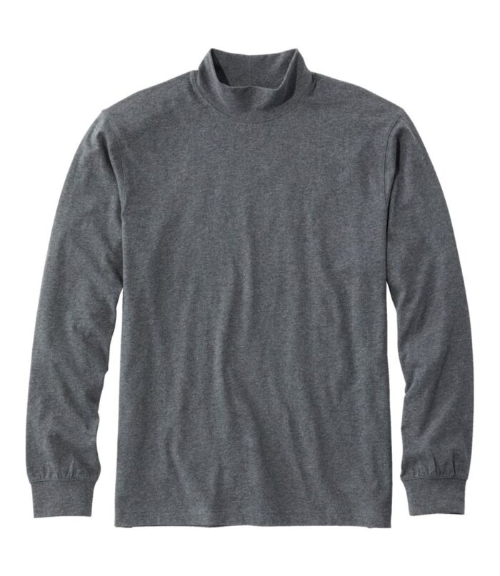 Men's Carefree Unshrinkable Mockneck Shirt